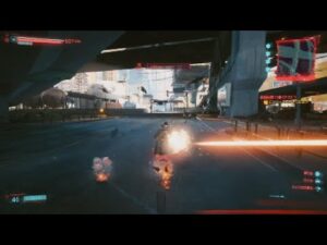 サイバーパンク2077 ver 1.31 コメントへのお返事&見つけた狩場(過去の動画の場所になります)で、おまわりさん相手に暴れてみた。