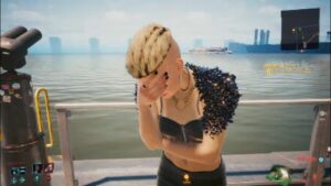 サイバーパンク2077(PS5版)ver 1.5 スキルチップと、泣いてる?女の人、発見しました。