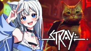 『Stray』サイバーパンクな世界で猫になれるゲーム!?クリア耐久!【咲月ほたる/Vtuber】