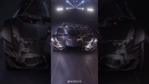サイバーパンクな超高級車デザイン トンネル走行 #car  #luxurycars #3danimation