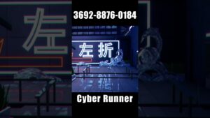 【Cyber Runner】和×サイバーパンクの世界を駆け抜けよう!【フォートナイトクリエイティブ】#shorts