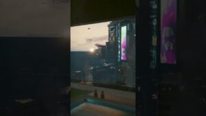Playable Edgerunners Mansion in Cyberpunk 2077 #shorts #cyberpunk2077  #mod #edgerunner