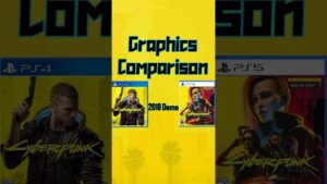 Cyberpunk 2077 Comparison between PS4LauncPS5 2.1 and the 2018 Demo #fyp #ps4 #ps5 #cyberpunk2077