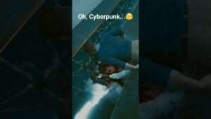 Mysterious case during a regular walk in #cyberpunk #cyberpunk2077